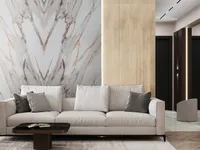 Кварцевый агломерат Calacatta Oro